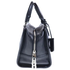 Loewe Amazona 28 Boston Bag Black Cles the Silver — view 3