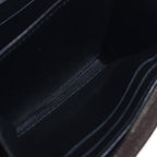 Louis Vuitton Trunk Time Monogram Coin Case Canvas Mini Wallet Brown Silver — view 5