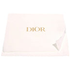 Dior Caro Cannage Lambskin Leather Fragment Card Coin Case Gold Pink — view 6
