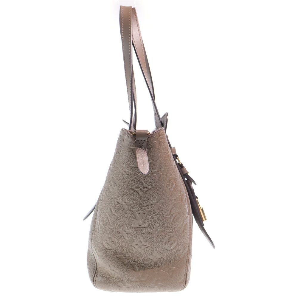Louis Vuitton Monogram Empreinte All in One PM Tote Gray Leather Gold — view 3