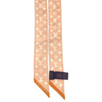 Louis Vuitton Bandeau BB Flower and Straps Beige Silk Scarf — view 4
