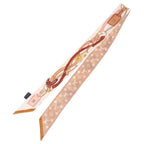 Louis Vuitton Bandeau BB Flower and Straps Beige Silk Scarf
