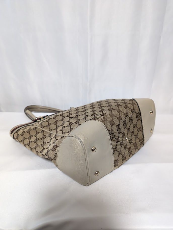 Gucci GG Canvas Sherry Line Tote Shoulder Bag — view 4