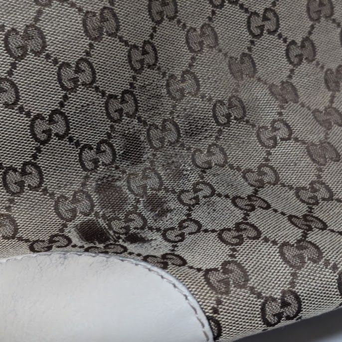 Gucci GG Canvas Sherry Line Tote Shoulder Bag — view 6