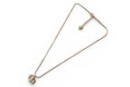 Dior Necklace Vintage CD Logo Motif Gold — view 2