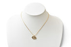 Dior Necklace Vintage CD Logo Motif Gold — view 4