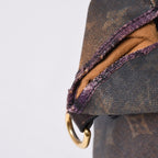 Louis Vuitton Tote Bag Richard Prince Heartbreak Monogram Jokes Canvas Violet — view 5