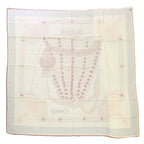 Hermes Carre 140 Brandebourgs Brandenburg Decoration Beige Scarf Cashmere Silk — view 2