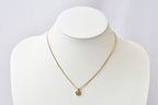 Dior Necklace Vintage CD Logo Circle Gold — view 4