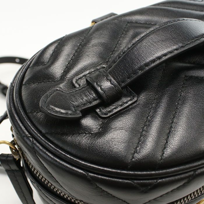 Gucci Mini Backpack GG Marmont Quilted Leather — view 5