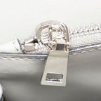 Prada Studs Crossbody Shoulder Bag Gray Leather 1 — view 9