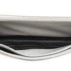 Prada Studs Crossbody Shoulder Bag Gray Leather 1 — view 7