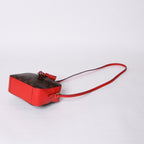 Louis Vuitton Shoulder Bag Saintonge Freesia Brown Red Gold — view 7