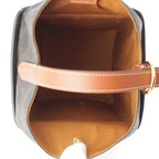 Celine Triomphe Strap Box Handbag Brown — view 7