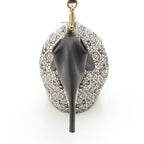 Loewe Elephant Mini Anagram Jacquard Shoulder Bag Black White — view 4