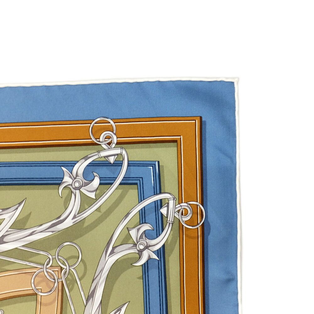 Hermes Heaven Carre 90 Harnais Legendaire Legendary Harness Multicolor Horse — view 3