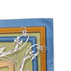 Hermes Heaven Carre 90 Harnais Legendaire Legendary Harness Multicolor Horse — view 3