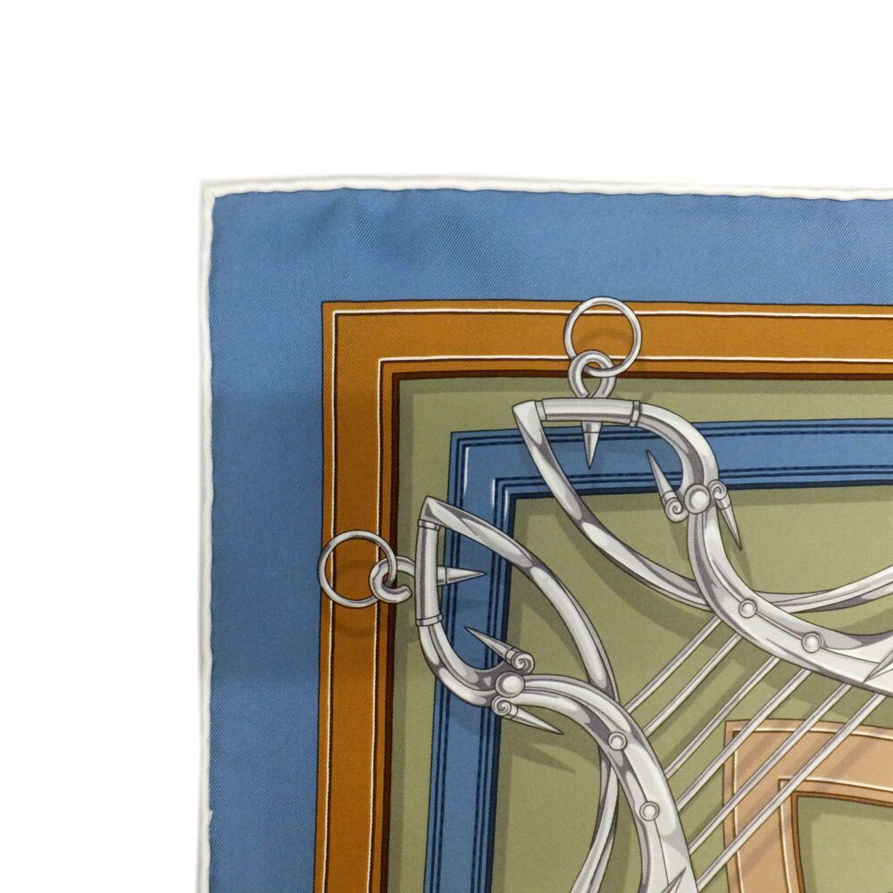 Hermes Heaven Carre 90 Harnais Legendaire Legendary Harness Multicolor Horse — view 2