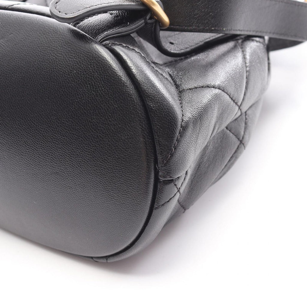 Chanel Backpack 19 Black Lambskin Quilted Small — view 9