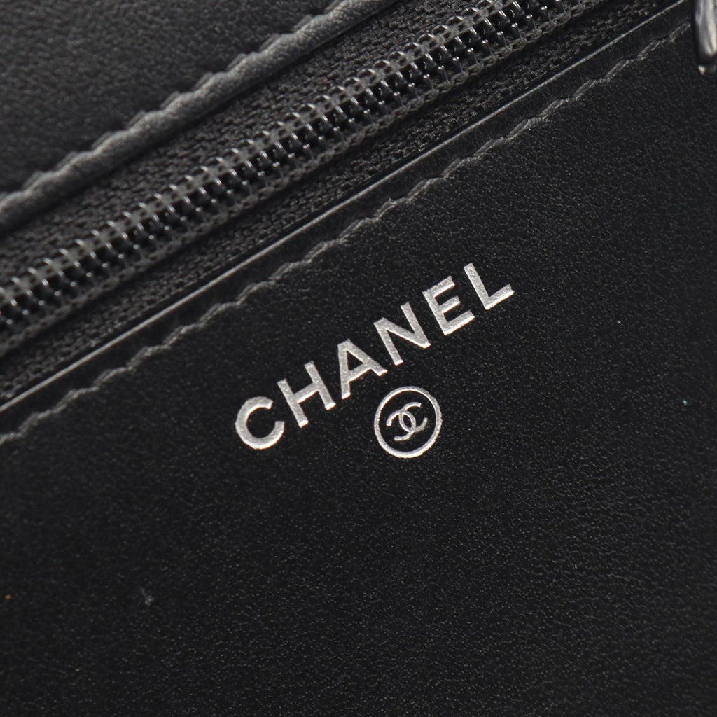 Chanel Shoulder Bag Gabriel de Black Leather Chain Wallet — view 4