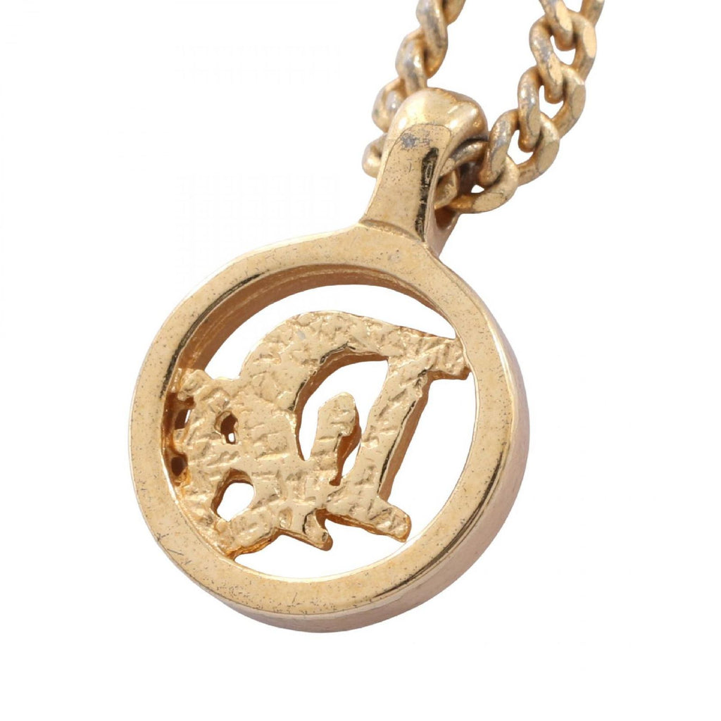 Dior Necklace Circle Logo — view 2