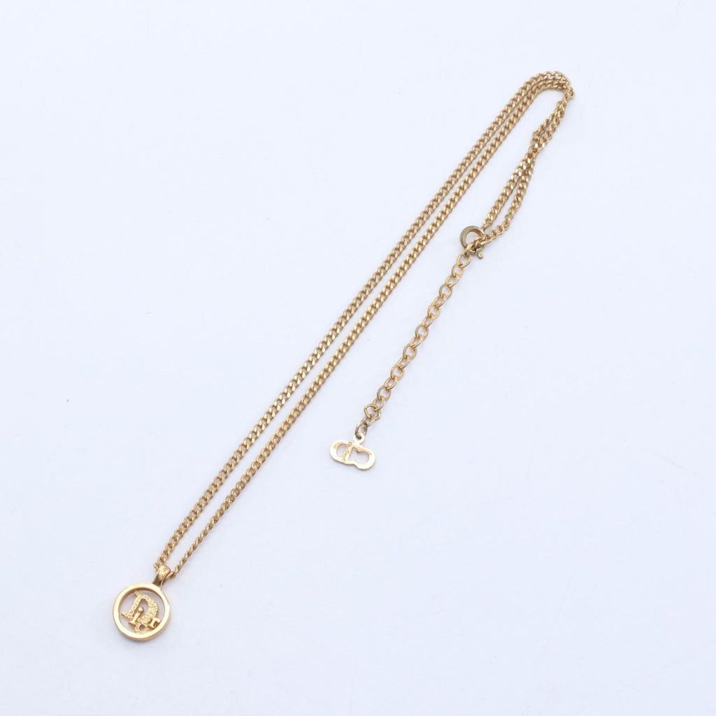 Dior Necklace Circle Logo — view 3