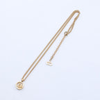 Dior Necklace Circle Logo — view 3