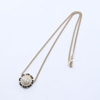 Chanel Necklace CC Logo Circle Leather — view 3