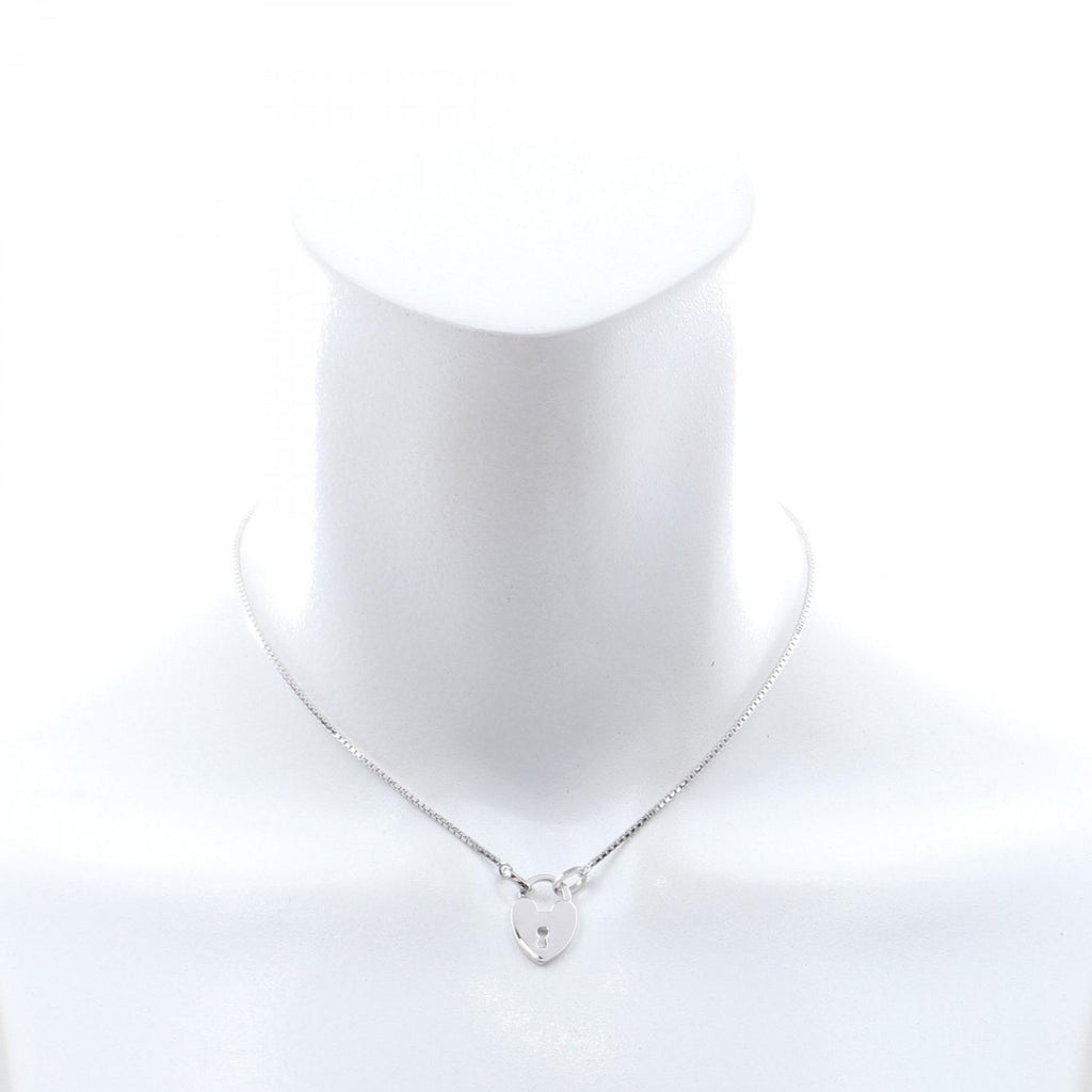 Dior Necklace Heart Lock Stainless Steel — view 5