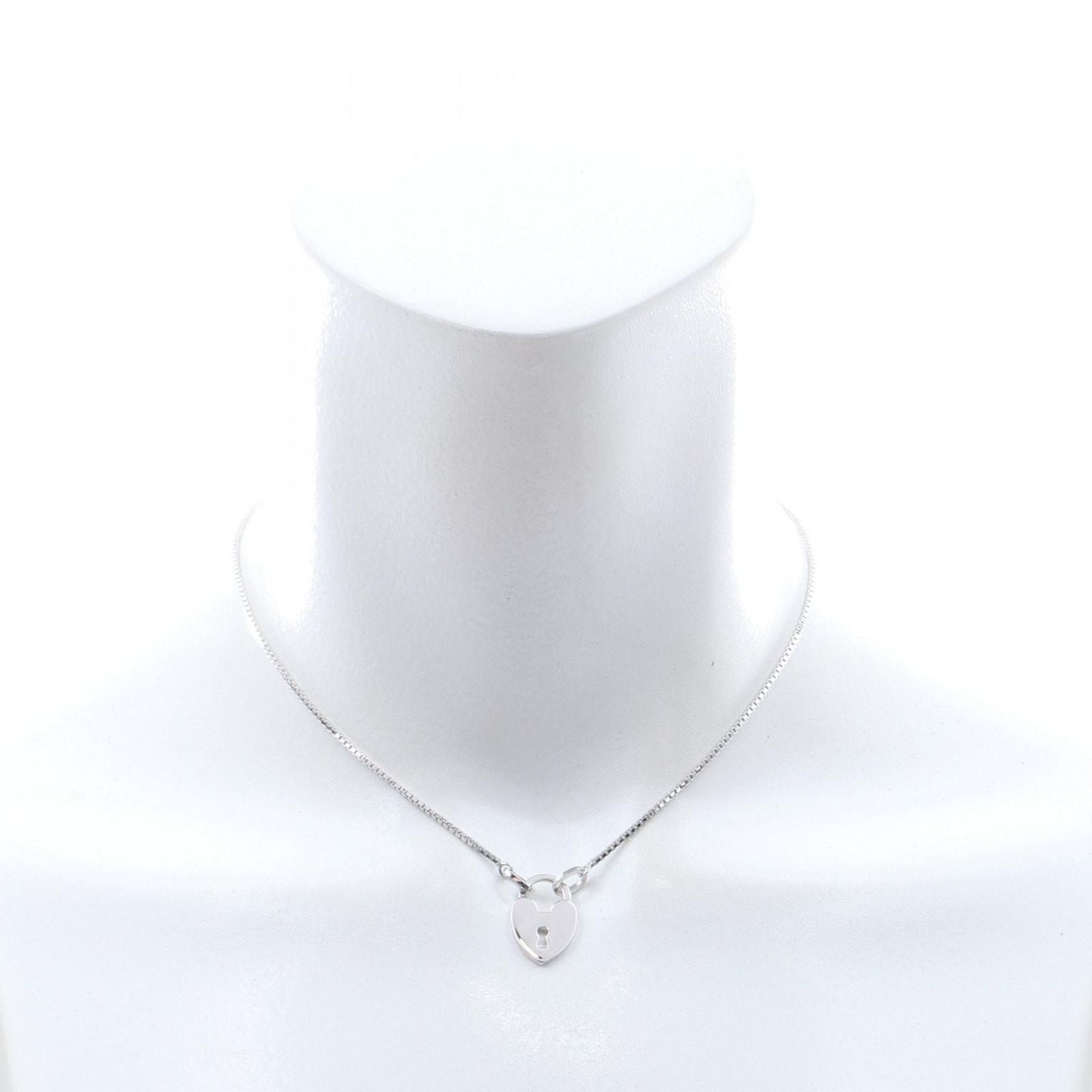Dior Necklace Heart Lock Stainless Steel — view 5