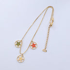Dior Necklace Circle Star Logo — view 3