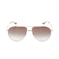 Gucci Sunglasses Gold Brown Eyewear