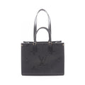 Louis Vuitton Tote On The Go MM 2-Way Noir Leather