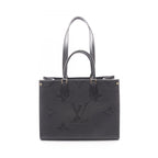 Louis Vuitton Tote On The Go MM 2-Way Noir Leather