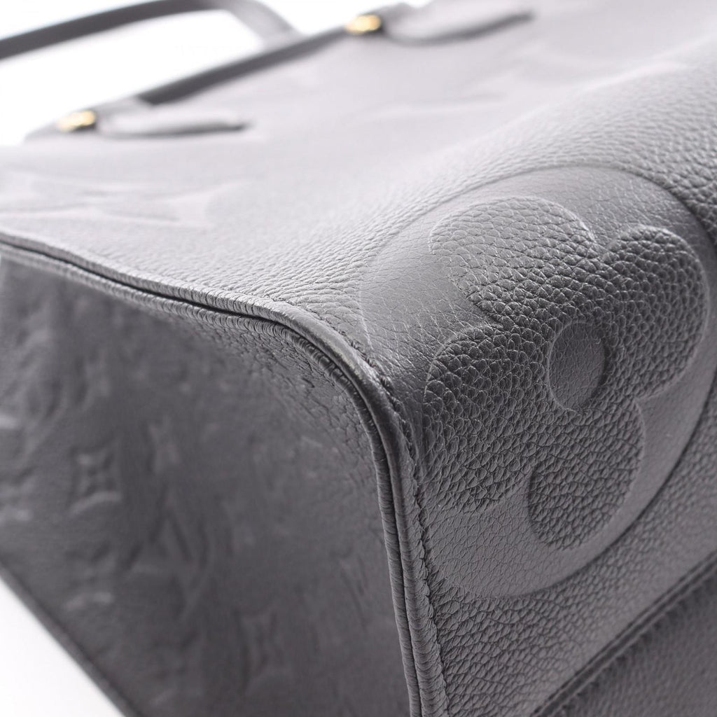 Louis Vuitton Tote On The Go MM 2-Way Noir Leather — view 5