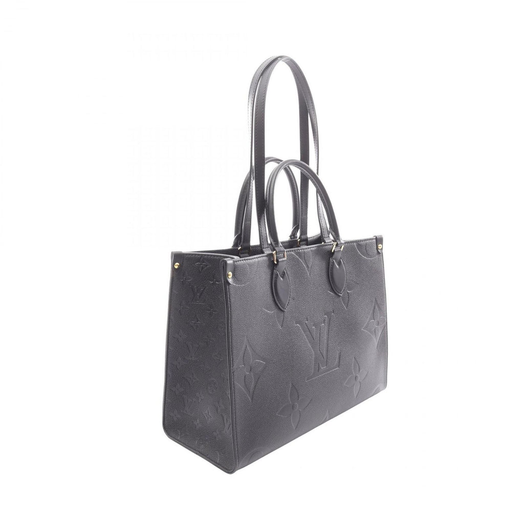 Louis Vuitton Tote On The Go MM 2-Way Noir Leather — view 2