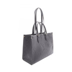 Louis Vuitton Tote On The Go MM 2-Way Noir Leather — view 2
