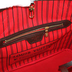 Louis Vuitton Damier Neverfull PM Tote Ebene Gold Brown — view 7