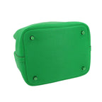 Hermes Picotin Lock MM Monochrome So Green Hand Bag Taurillon Clemence Bamboo — view 4