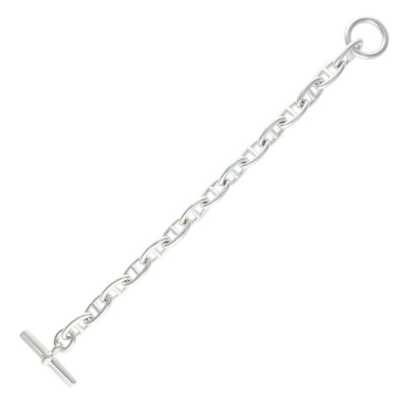 Hermes Chaine D'ancre GM Silver Bracelet — view 2