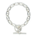 Hermes Chaine D'ancre GM Silver Bracelet