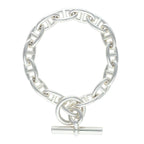 Hermes Chaine D'ancre GM Silver Bracelet