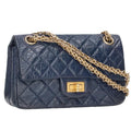 Chanel 2.55 Mini Aged Calfskin Chain Shoulder Bag