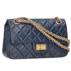 Chanel 2.55 Mini Aged Calfskin Chain Shoulder Bag