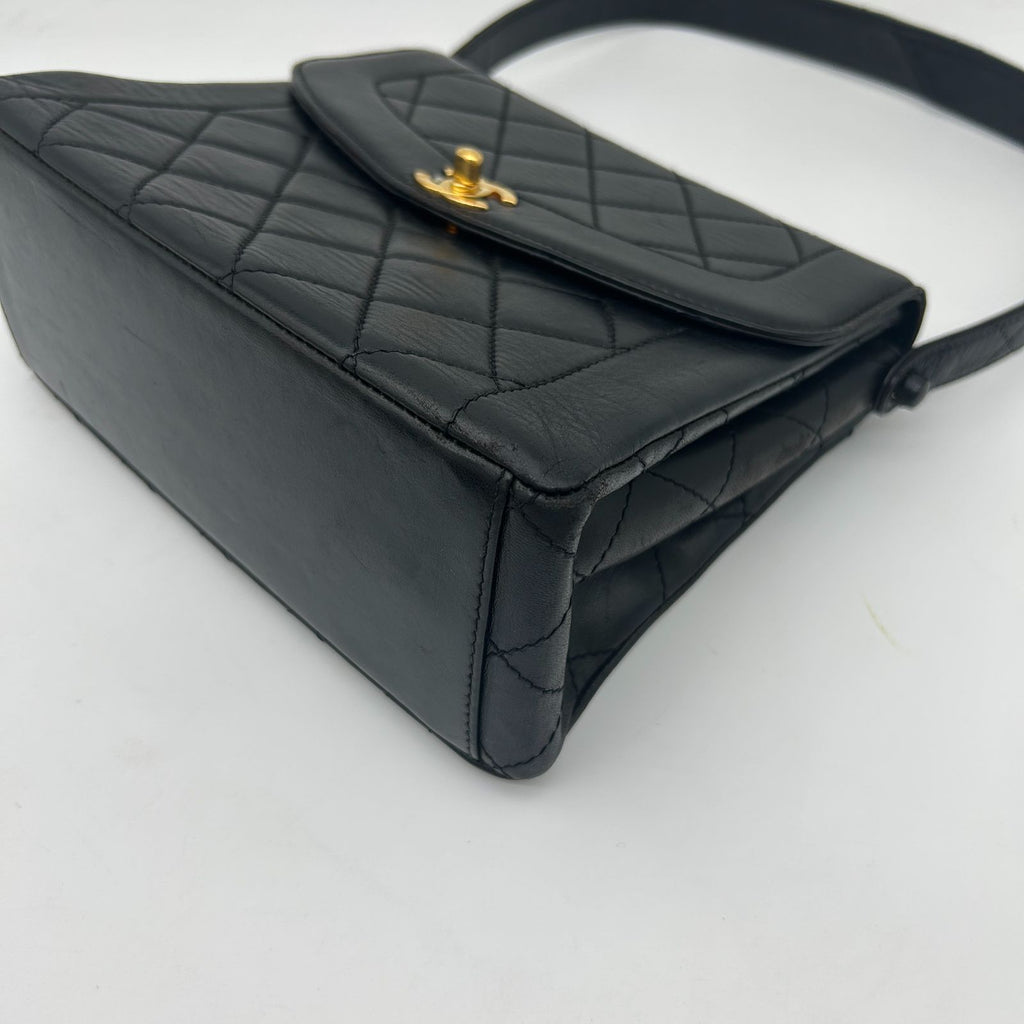 Chanel Quilted Diana Flap Shoulder Bag — view 8
