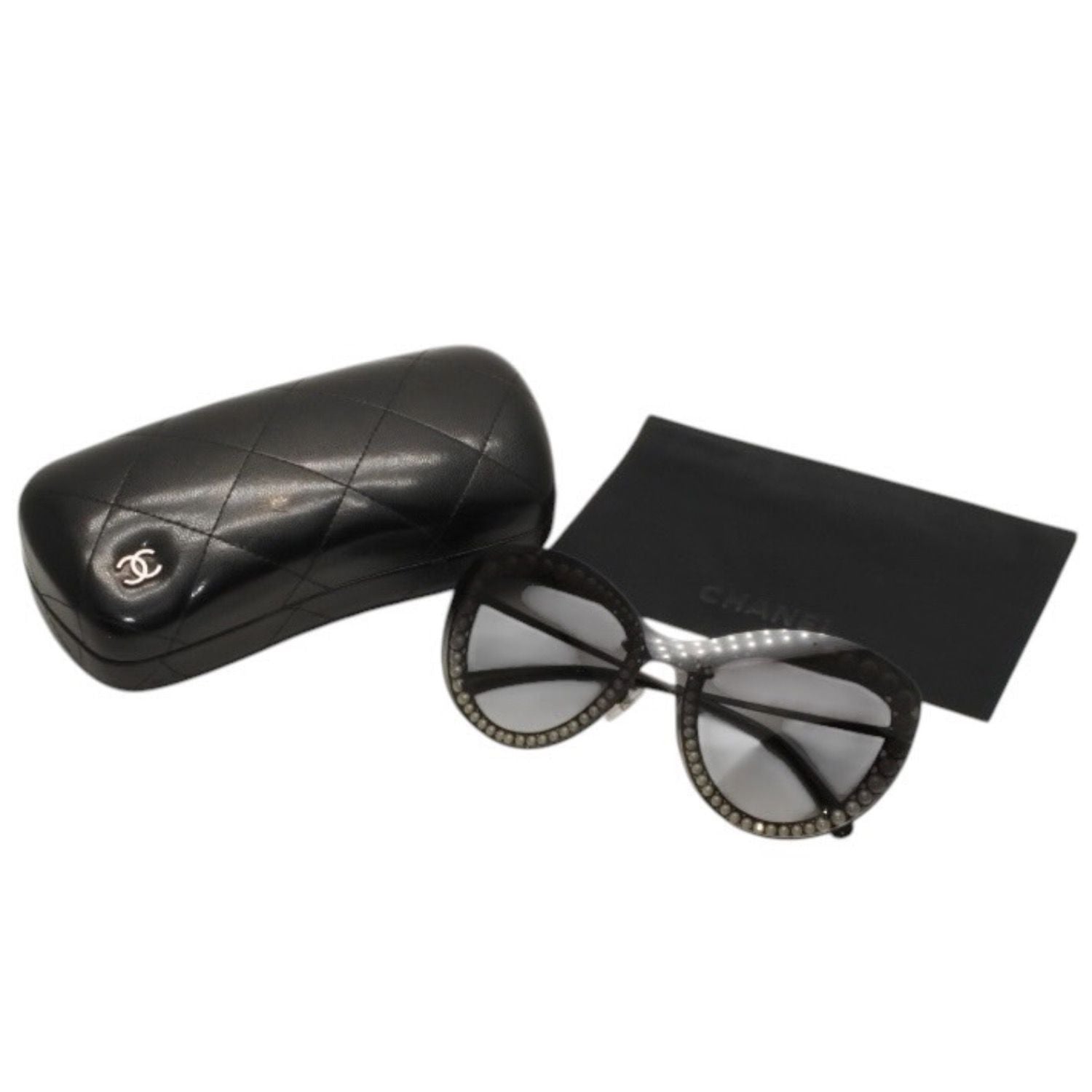 Chanel Sunglasses S6 140 Black Foxy Model Eyewear