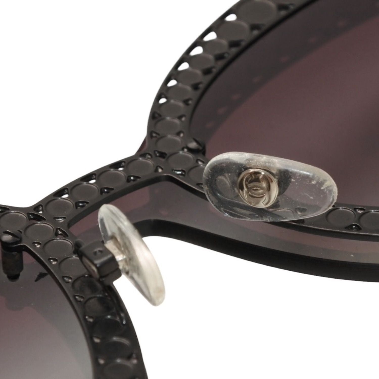 Chanel Sunglasses S6 140 Black Foxy Model Eyewear — view 8