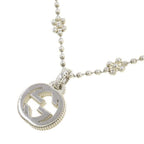 Gucci Interlocking Necklace Silver — view 2