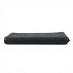 Louis Vuitton Wallet Zippy Vertical Taurillon Clemence Black — view 3