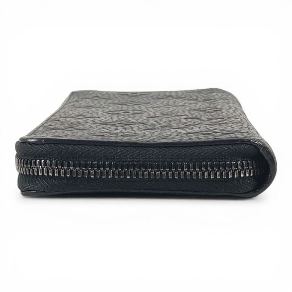 Louis Vuitton Wallet Zippy Vertical Taurillon Clemence Black — view 4